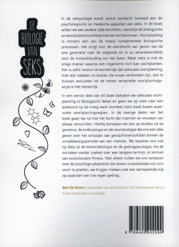 Achterkant van De biologie van seks
