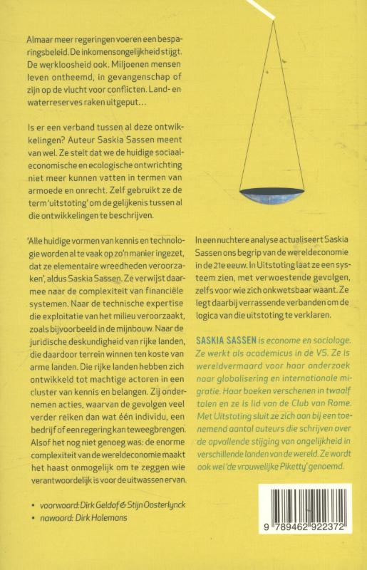 Achterkant van Uitstoting