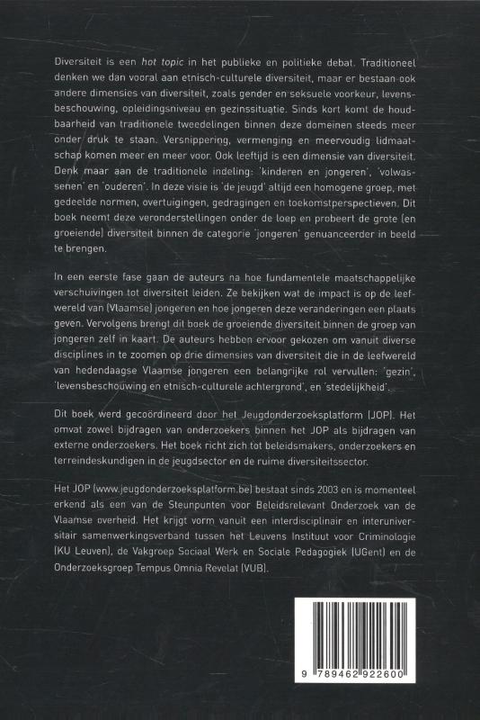 Achterkant van Divers jong