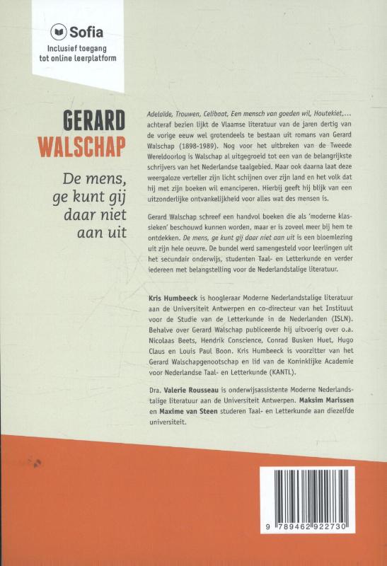 Achterkant van De mens, ge kunt gij daar niet aan uit