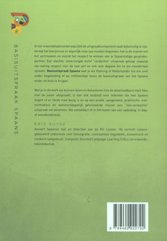 Achterkant van Portavoces