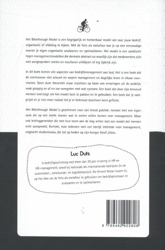 Achterkant van Het Bikethrough model