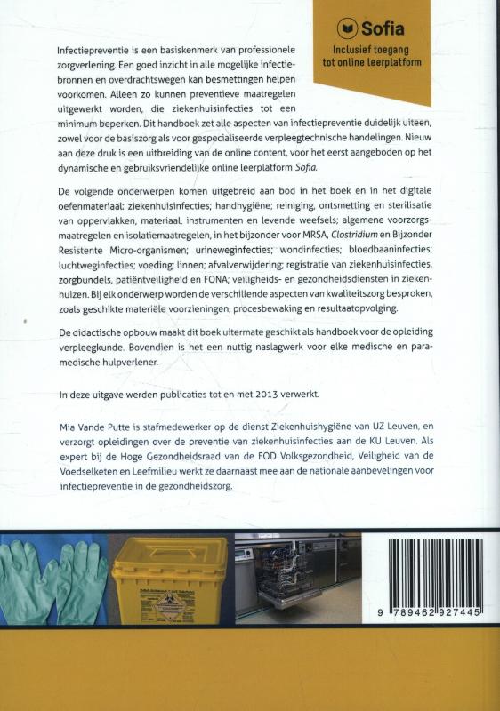 Achterkant van Hygiëne in het ziekenhuis