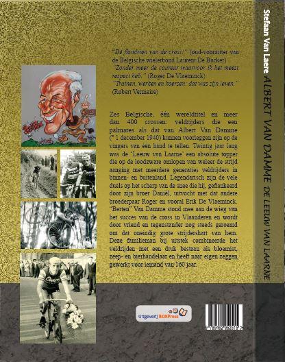 Achterkant van Albert Van Damme – de Leeuw van Laarne