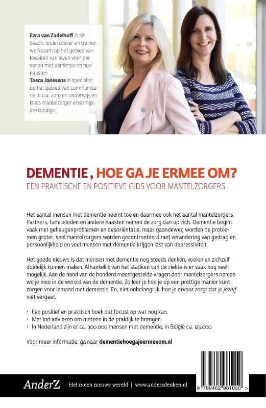 Achterkant van Dementie, hoe ga je ermee om?