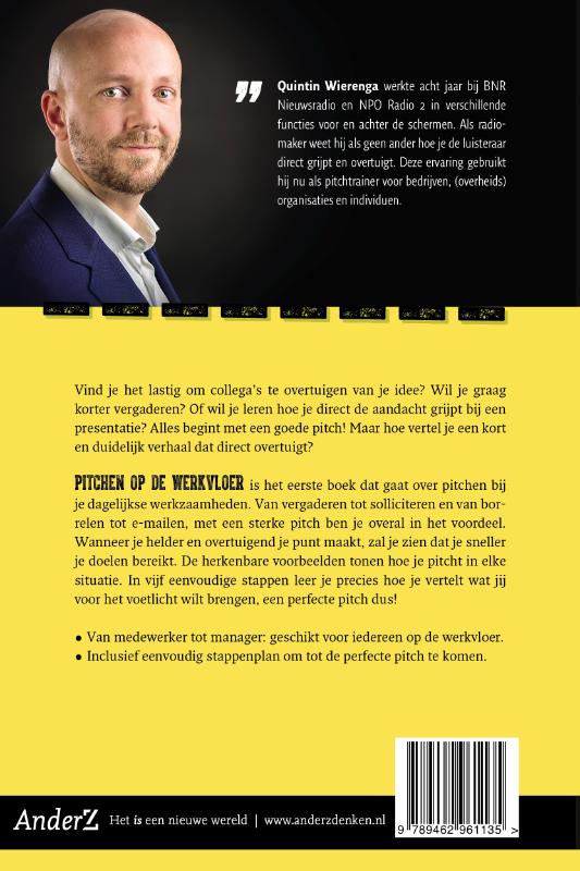 Achterkant van Pitchen op de werkvloer