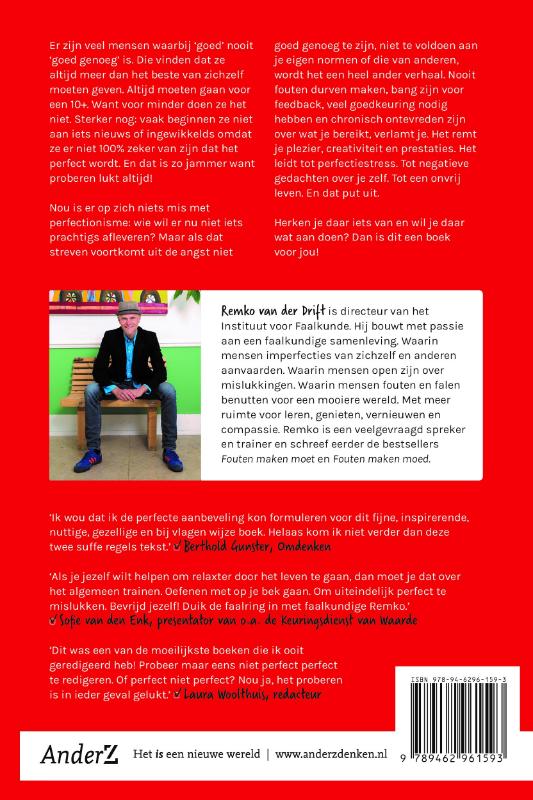 Achterkant van Proberen lukt altijd