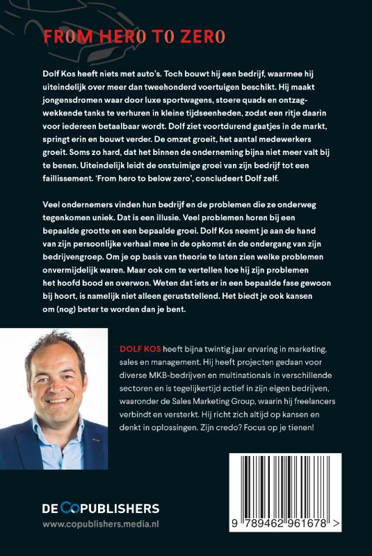 Achterkant van From Hero to Zero