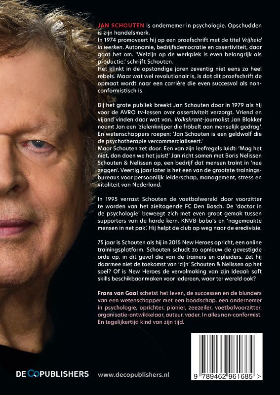 Achterkant van Ondernemer in psychologie