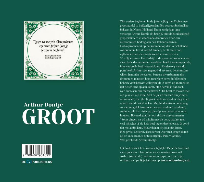 Achterkant van Groot