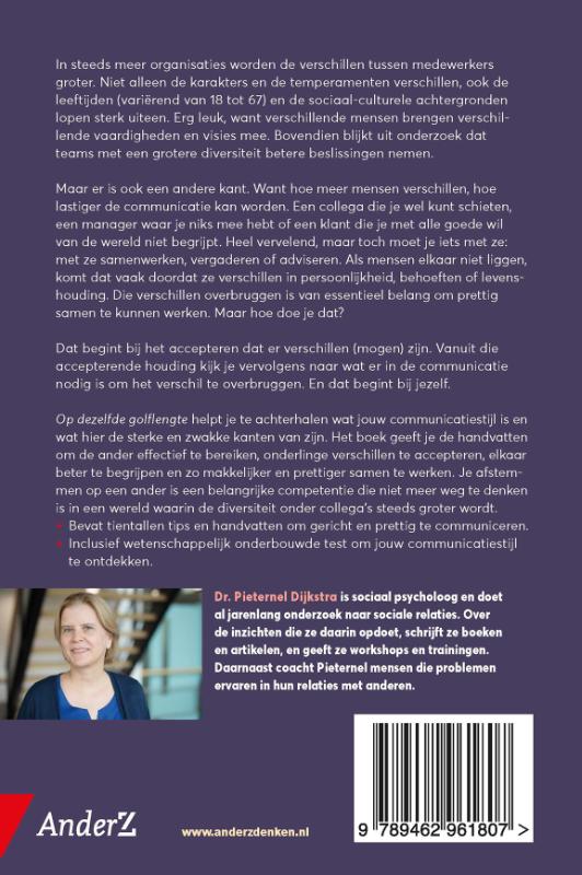Achterkant van Op dezelfde golflengte