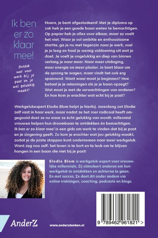 Achterkant van Ik ben er zo klaar mee!