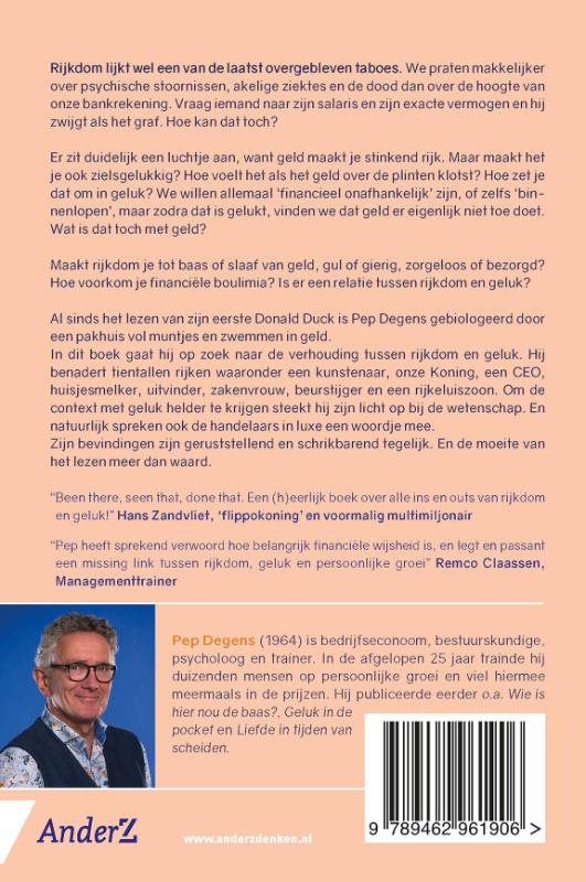 Achterkant van Stinkend rijk & zielsgelukkig