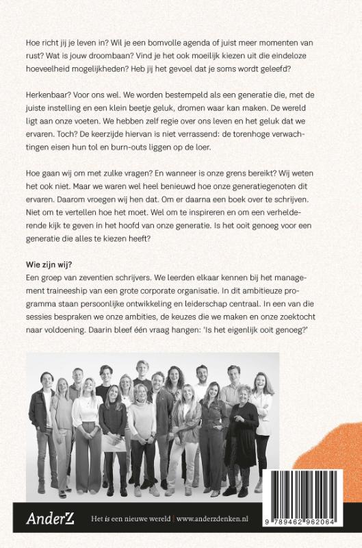 Achterkant van Generatie ooit genoeg?