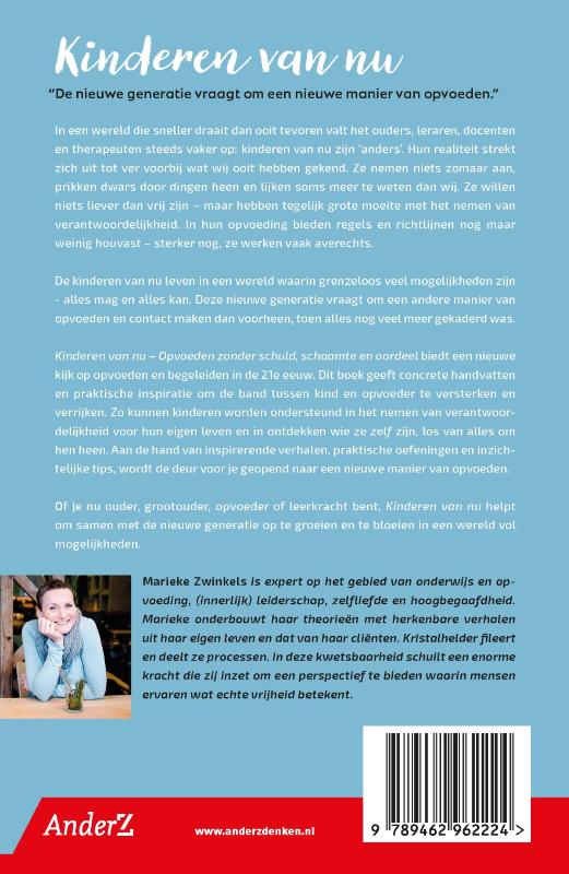 Achterkant van Kinderen van nu