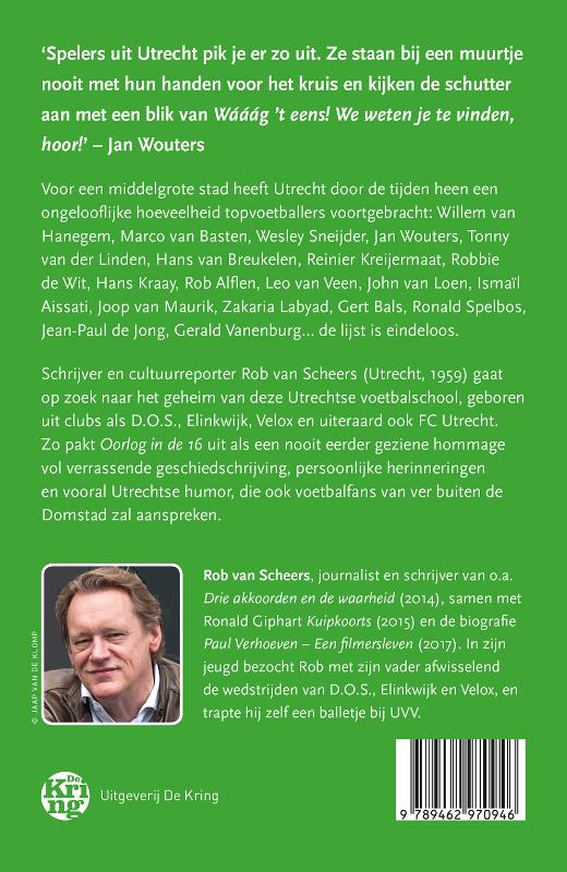 Achterkant van Oorlog in de 16