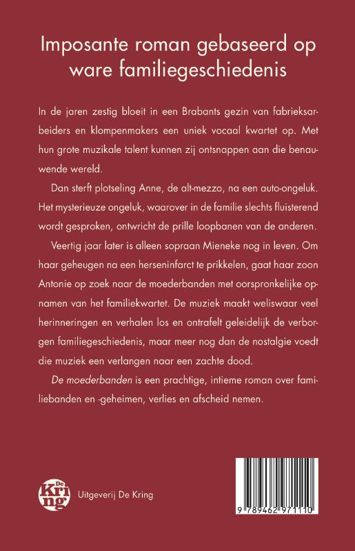 Achterkant van De moederbanden