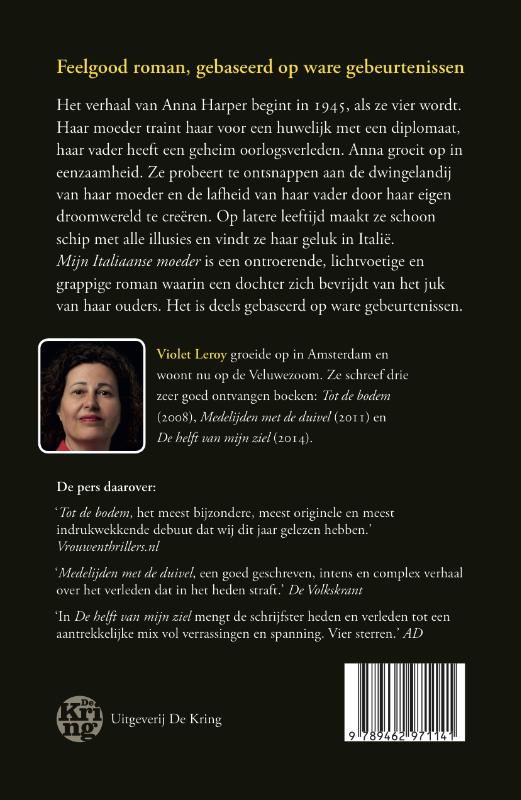 Achterkant van Mijn Italiaanse moeder