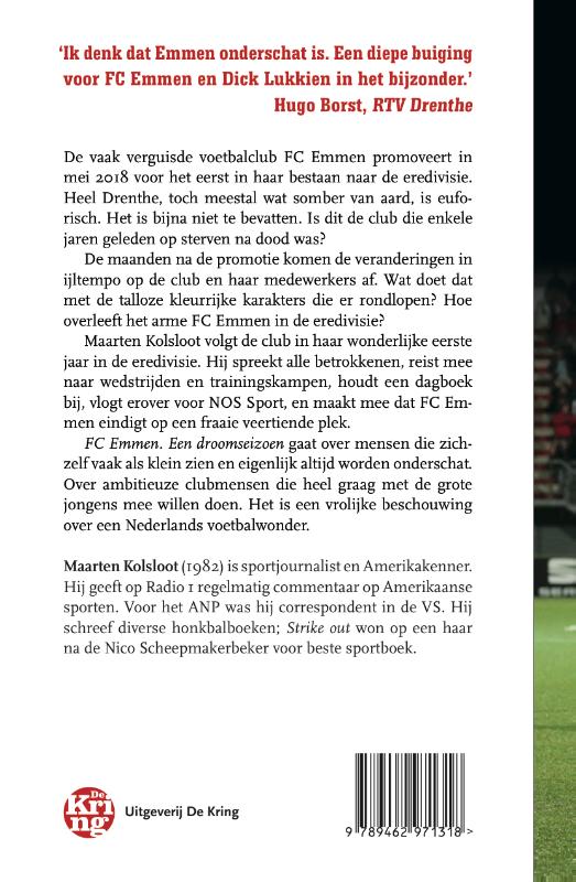 Achterkant van FC Emmen