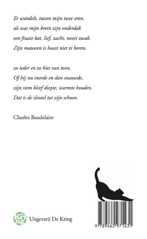 Achterkant van Kattenpoëzie uit de wereldliteratuur