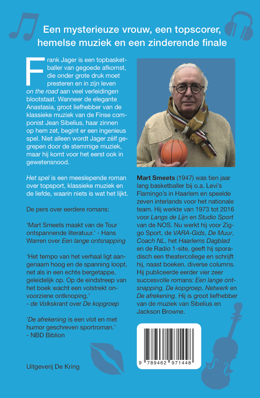 Achterkant van Het spel
