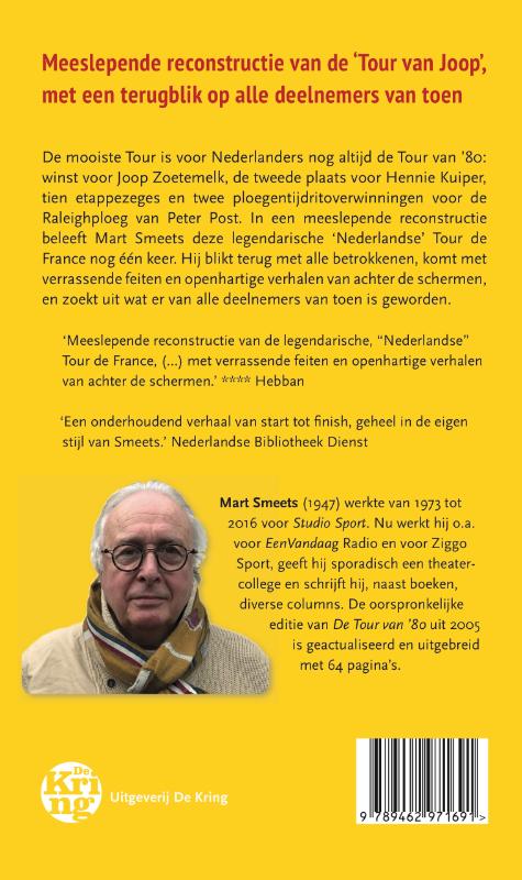 Achterkant van De Tour van ’80