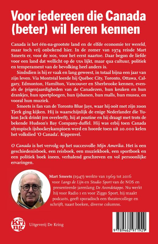 Achterkant van O Canada