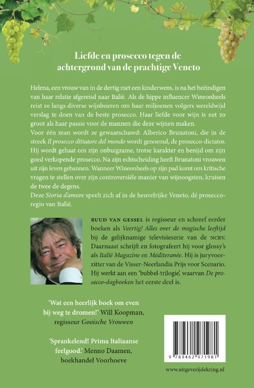 Achterkant van De prosecco-dagboeken