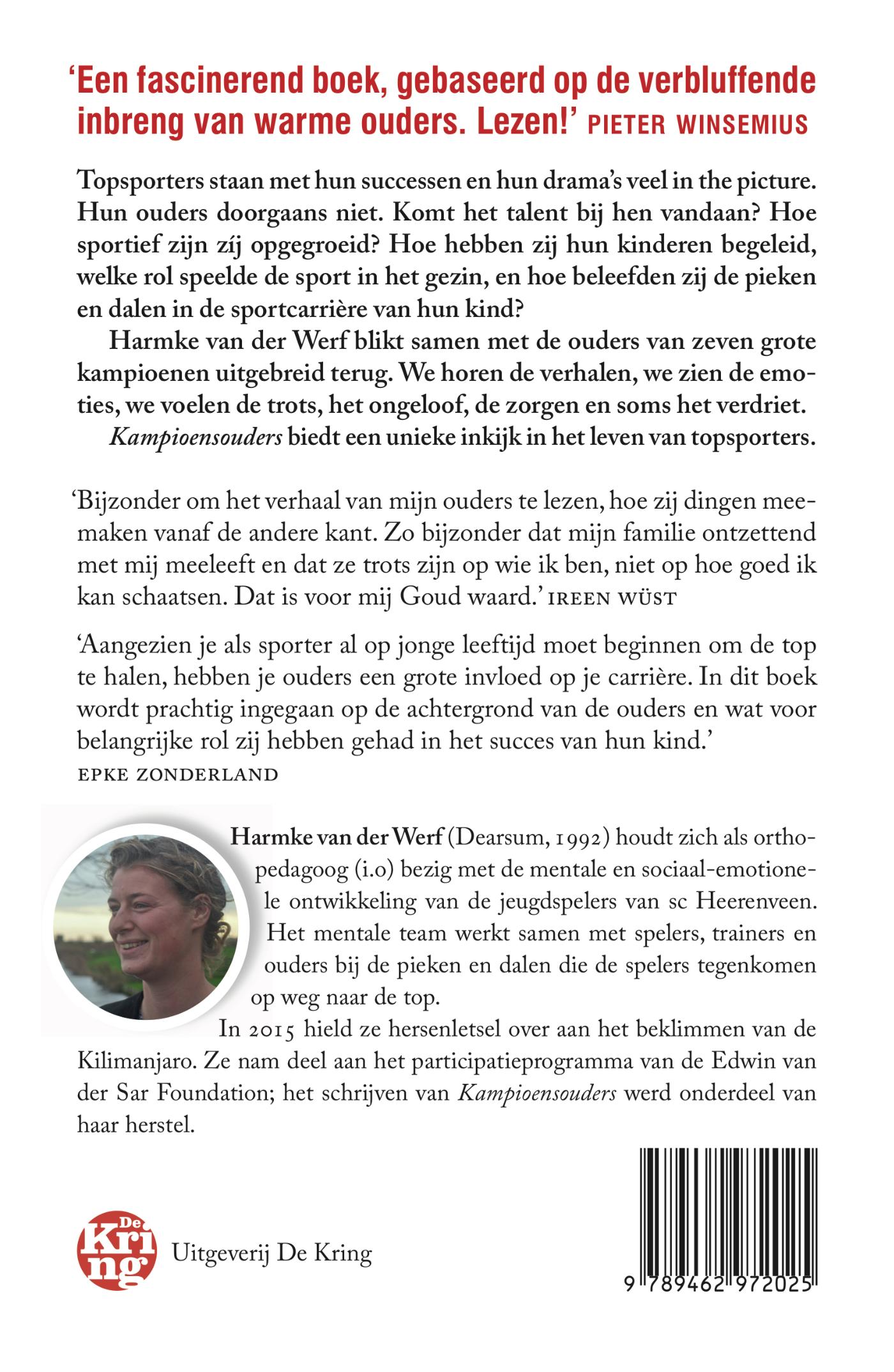 Achterkant van Kampioensouders