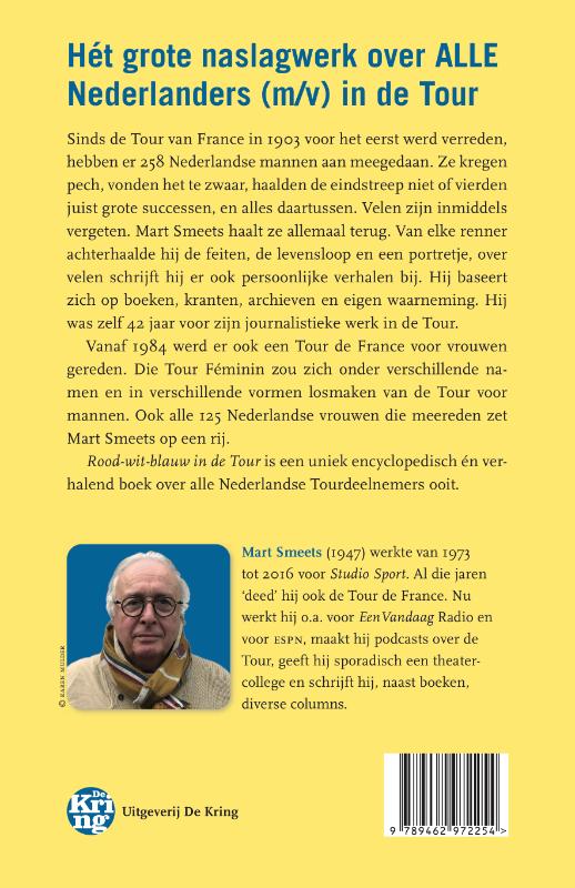 Achterkant van Rood-wit-blauw in de Tour