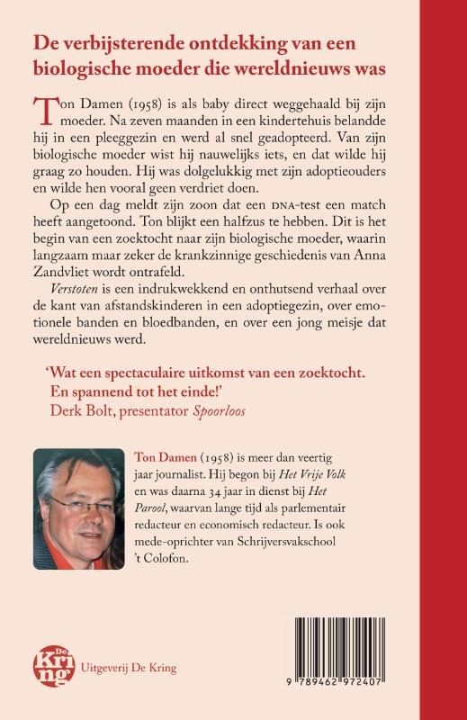 Achterkant van Verstoten