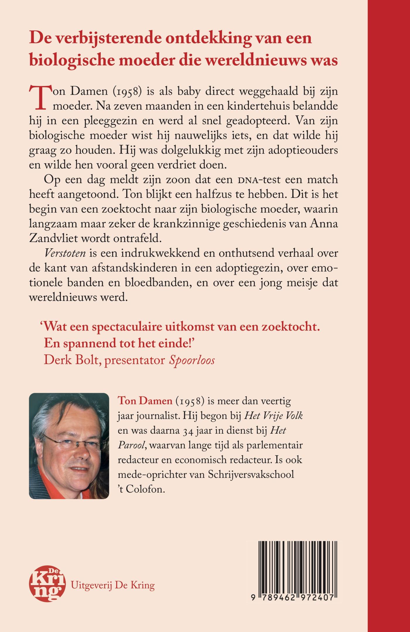 Achterkant van Verstoten