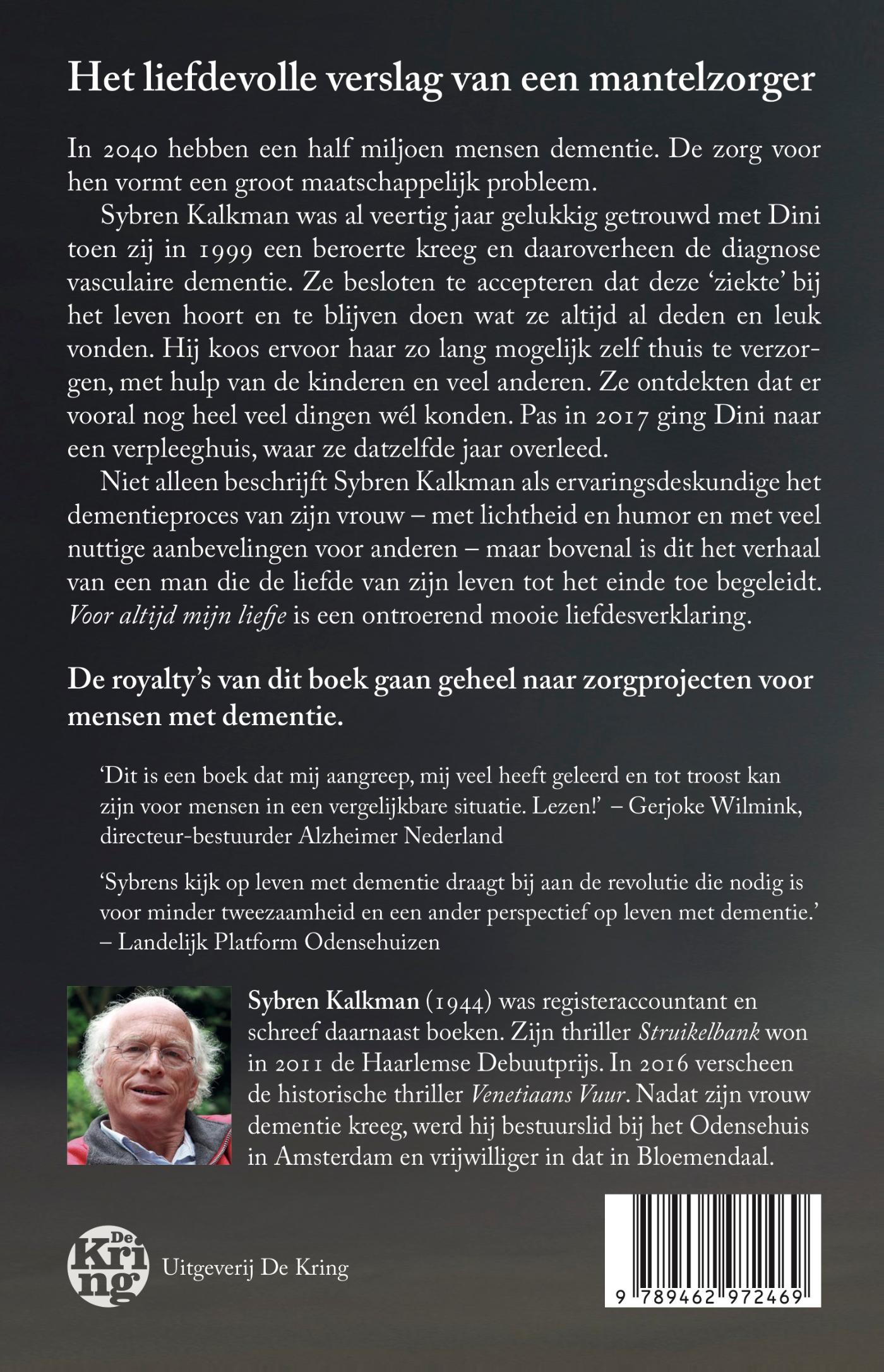 Achterkant van Voor altijd mijn liefje