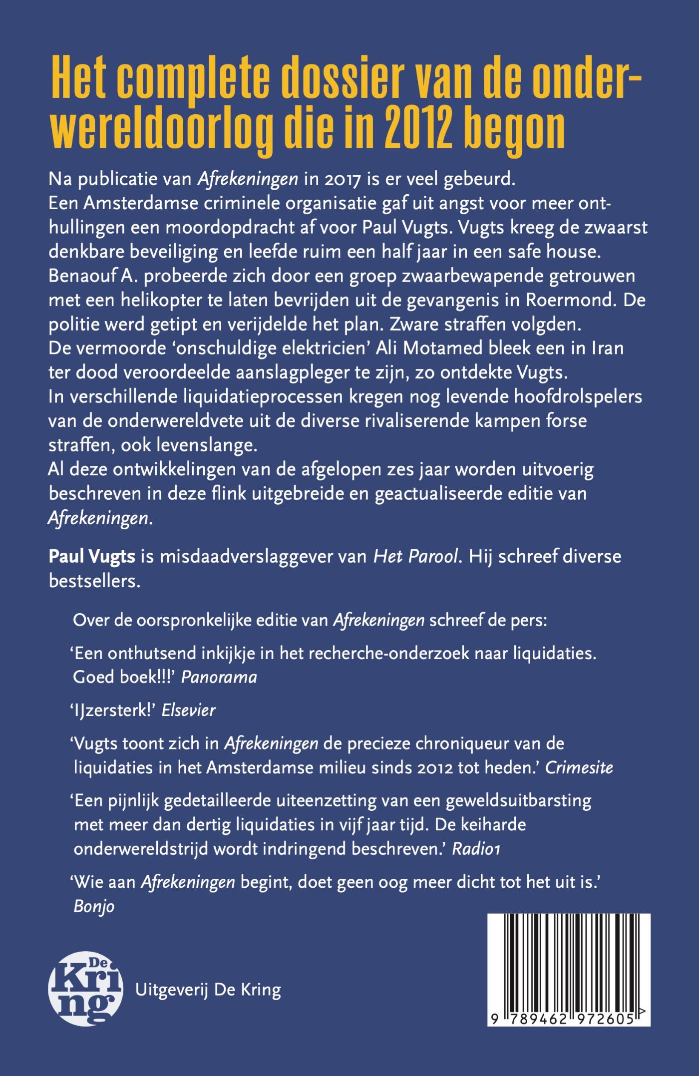 Achterkant van Afrekeningen