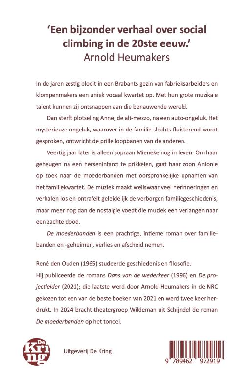 Achterkant van De moederbanden