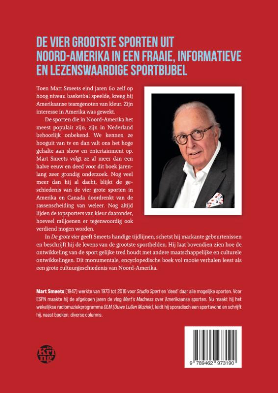 Achterkant van De grote vier