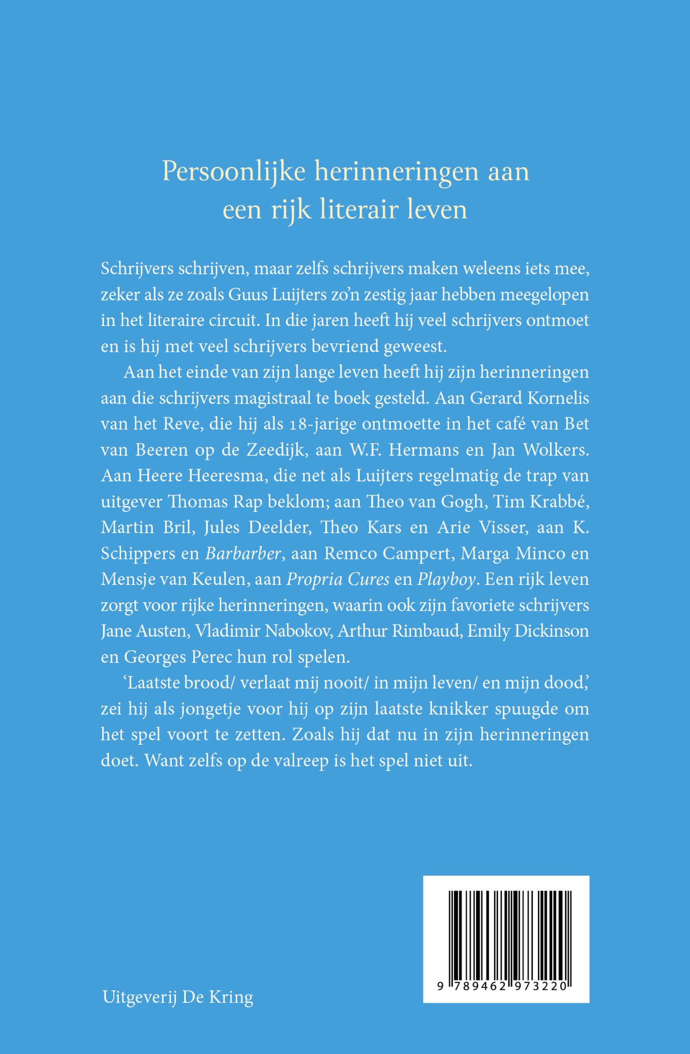 Achterkant van Laatste brood