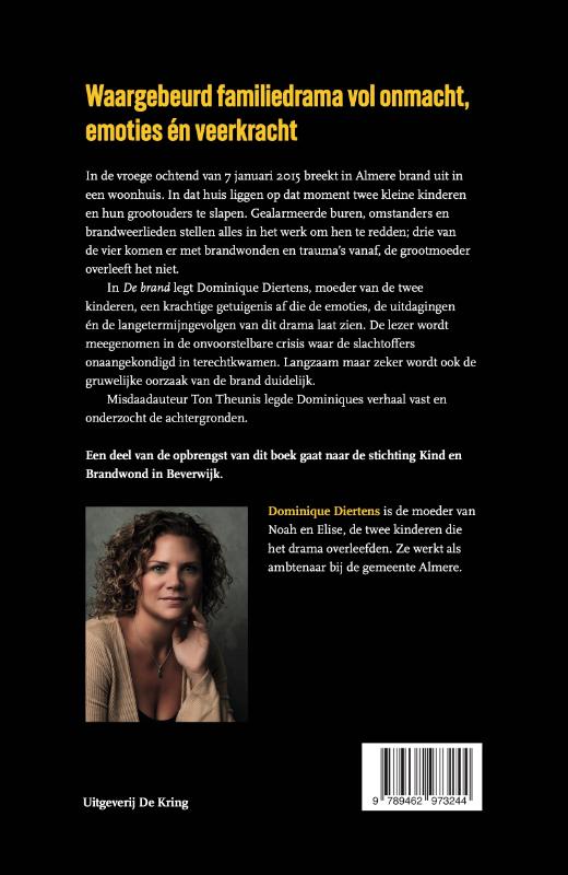 Achterkant van De brand