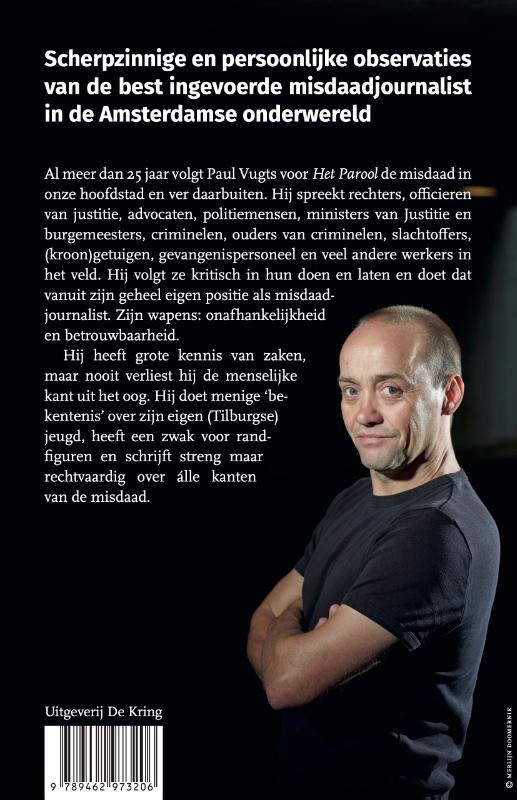 Achterkant van Misdaadjournalist