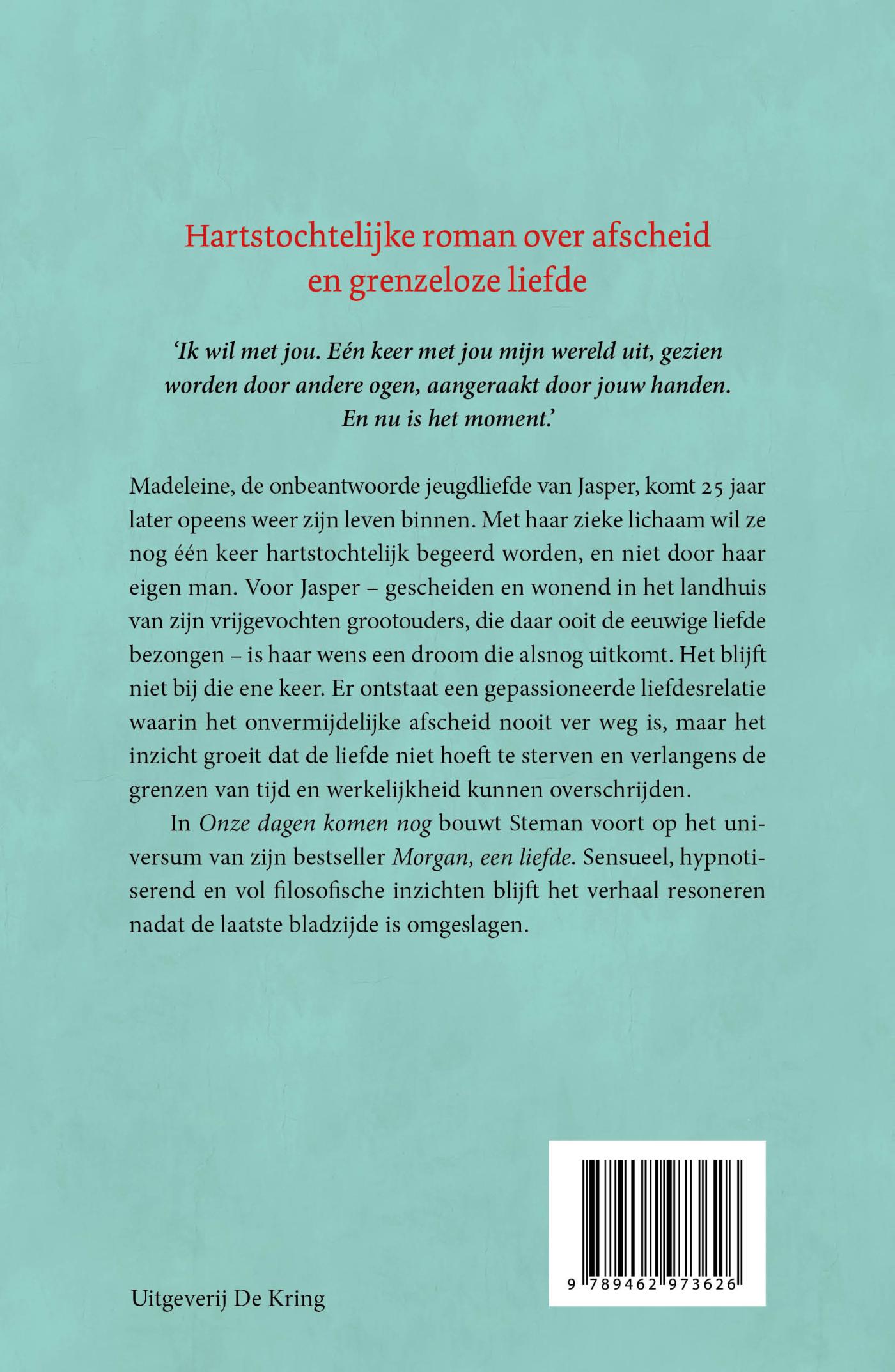 Achterkant van Onze dagen komen nog