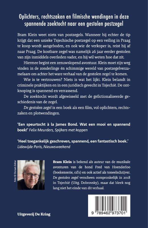 Achterkant van De gestolen zegel