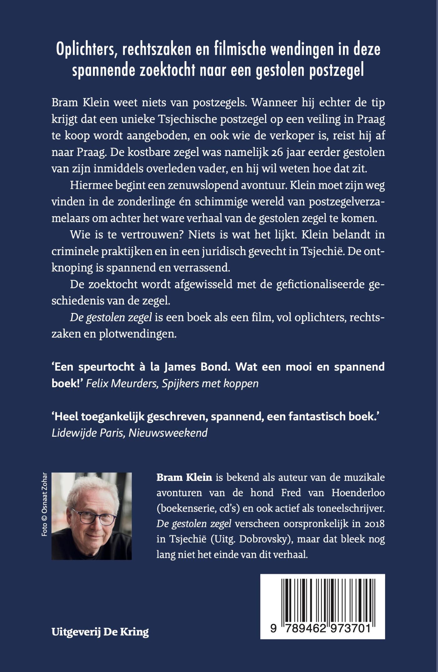 Achterkant van De gestolen zegel