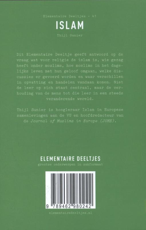 Achterkant van Islam