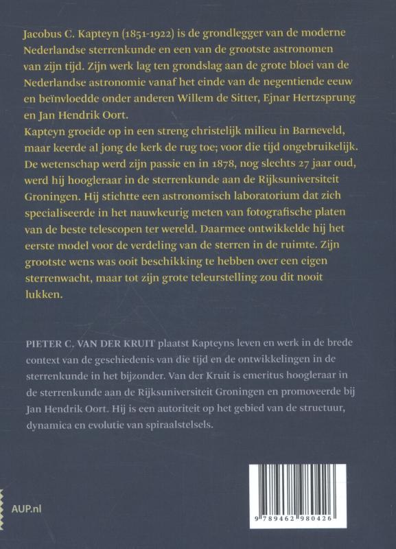 Achterkant van De inrichting van de hemel