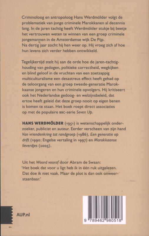 Achterkant van Marokkanen in de marge