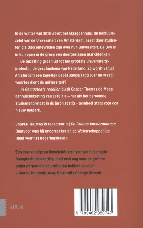 Achterkant van Competente rebellen