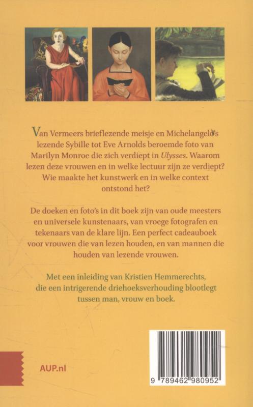 Achterkant van Vrouwen die lezen zijn gevaarlijk