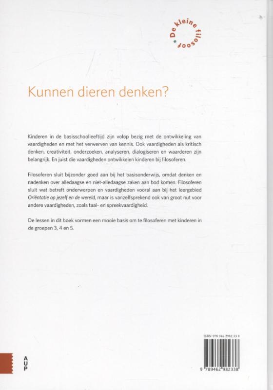 Achterkant van Kunnen dieren denken?