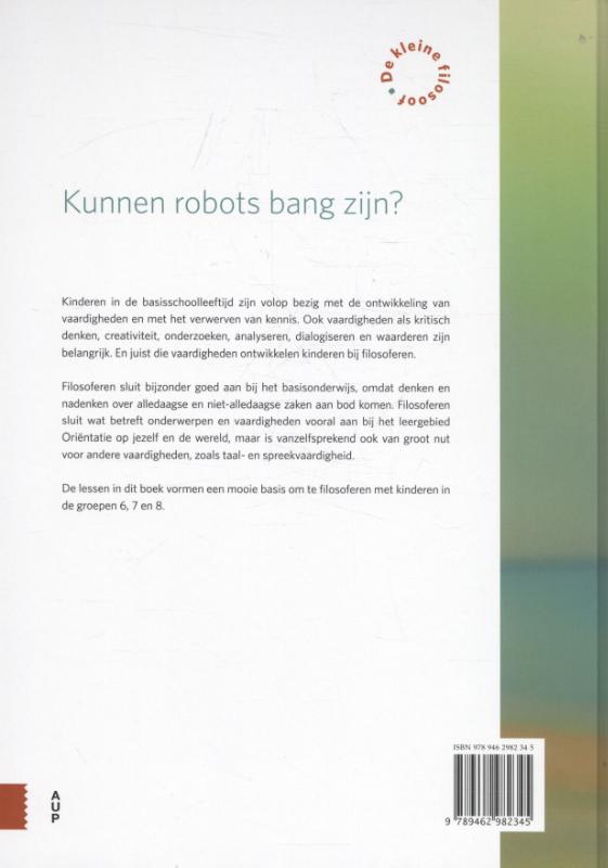 Achterkant van Kunnen robots bang zijn?