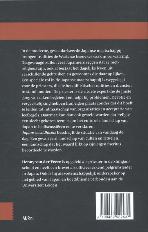 Achterkant van Japans Boeddhisme